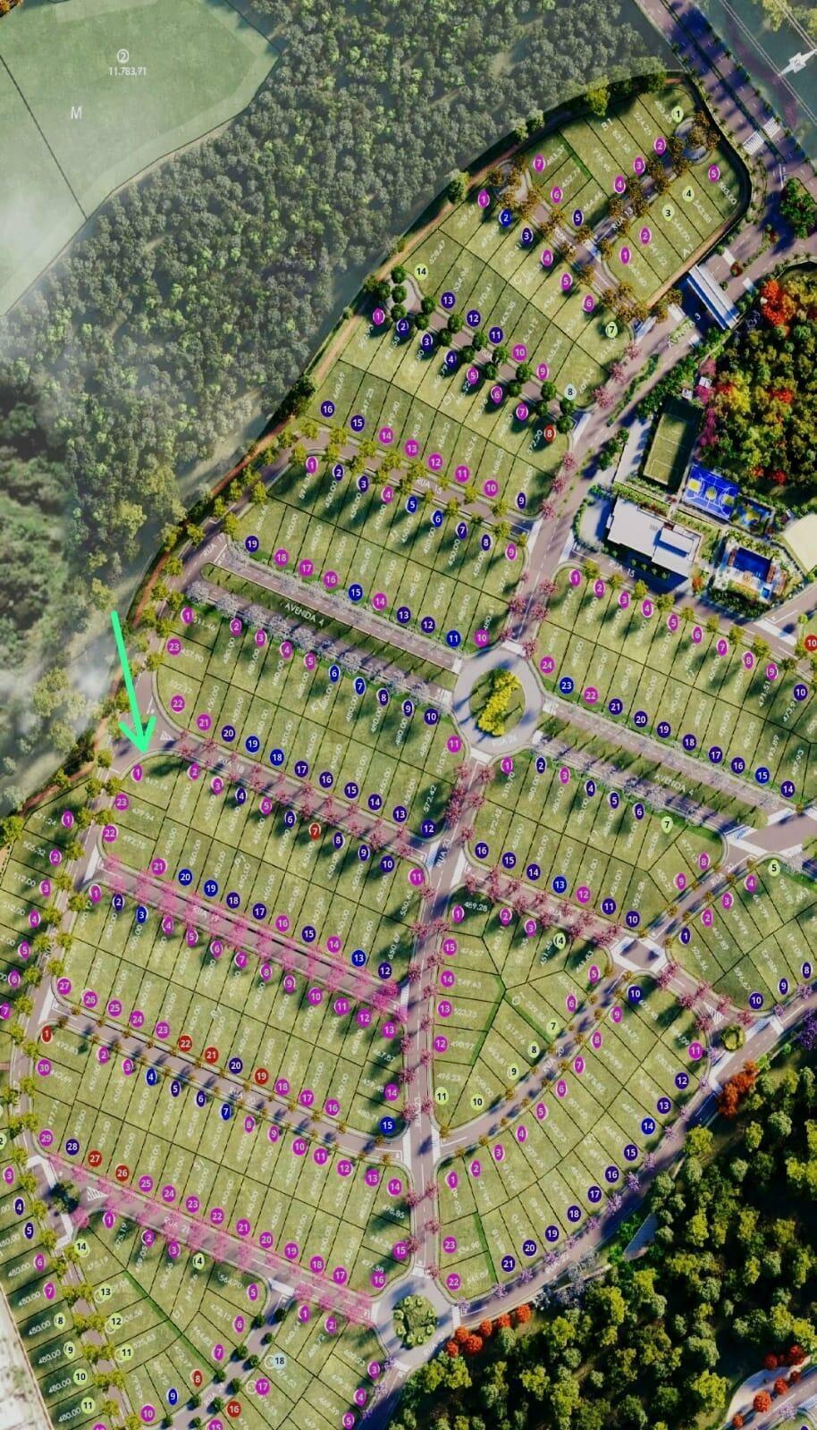 Imagem do imóvel Lote belissimo, vista livre Esquina 617,14 m² Q-P1 Le Jardin